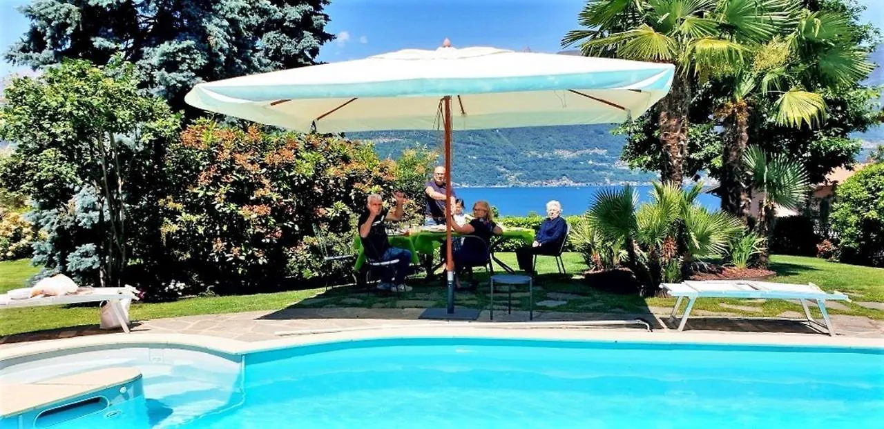 Fiori Pool-Gartenwohnung Colico Italy